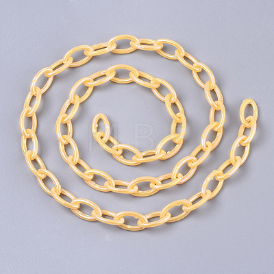 Acrylic Opaque Cable Chains X-PACR-N009-001J-1