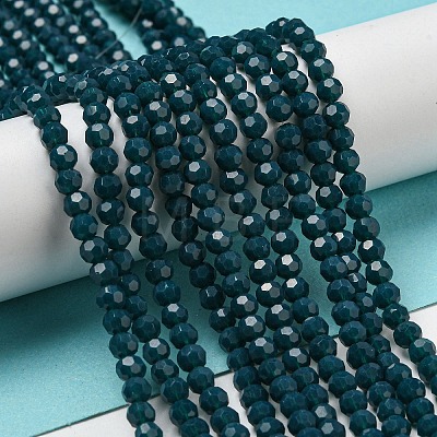 Opaque Glass Beads Stands EGLA-A035-P4mm-D19-1