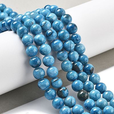 Natural Persian Jade Beads Strands G-A255-A02-02F-1