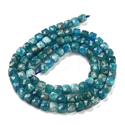 Natural Blue Apatit Beads Strands G-H042-A12-02B-1