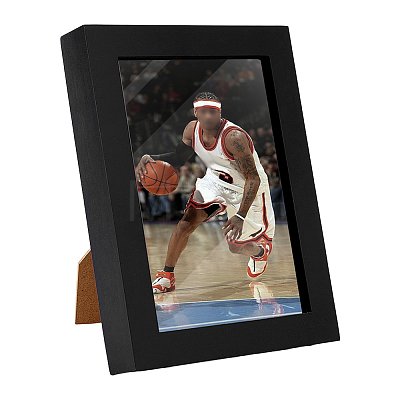 Wooden Card Storage Display Stand AJEW-WH0752-669-1