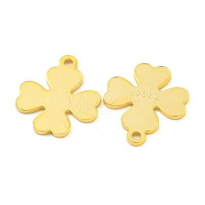 925 Sterling Silver Clover Charms STER-B005-33G-1