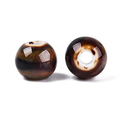 Vintage Handmade Porcelain Beads PORC-Q006-13A-15-1