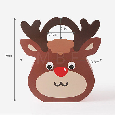 Christmas Reindeer Paper Gift Bags CON-F008-01-1