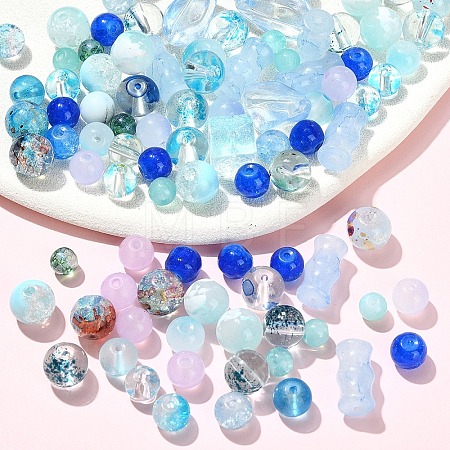 205G Transparent Glass Beads DGLA-YW0001-57F-1