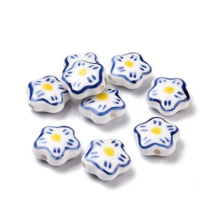 Handmade Porcelain Beads PORC-D022-01A-1