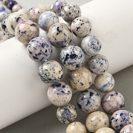 Natural Fossil Graduated Beads Strands G-F830-A03-01D-1