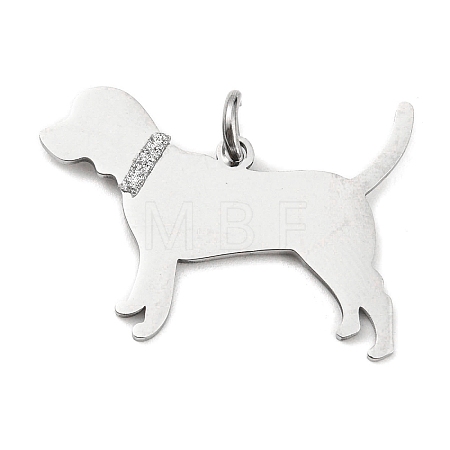 Non-Tarnish 304 Stainless Steel Pendants X-STAS-E205-09P-1