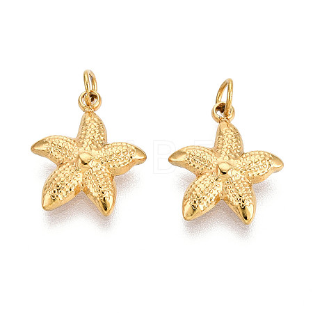 304 Stainless Steel Charms STAS-N115-07G-1