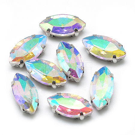 Sew on Rhinestone RGLA-T034-6x12mm-02-1