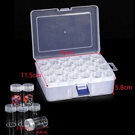 Plastic Craft Organizer Case Sets PW-WG69924-03-1