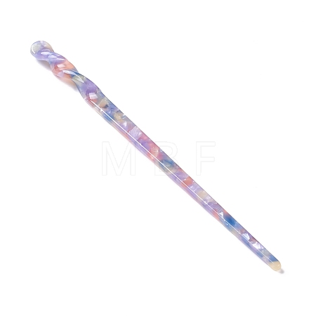 Cellulose Acetate(Resin) Hair Sticks OHAR-C005-02J-1