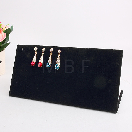 Velvet Jewelry Display Stands LS-CON-PW0001-159B-1