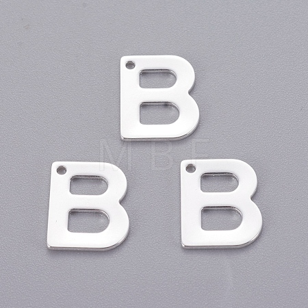 201 Stainless Steel Charms STAS-L232-007B-1