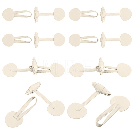 Leather Toggle Buckles FIND-WH0199-469C-1