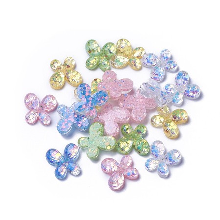 Resin Cabochons RESI-F017-21-1