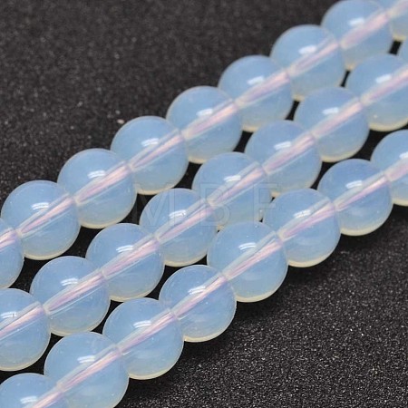 Round Opalite Beads Strands X-GLAA-I34-4mm-1