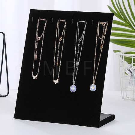 Velvet Necklace Display Stands CON-PW0001-158C-02-1