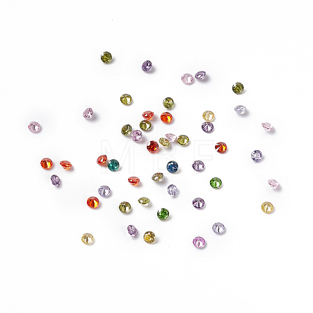 Mixed Grade A Diamond Shaped Cubic Zirconia Cabochons X-ZIRC-M002-2.5mm-1