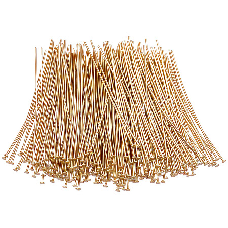 300Pcs 304 Stainless Steel Flat Head Pins STAS-ME0003-70-1