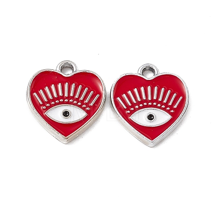 Alloy Enamel Pendants ENAM-K066-08J-1