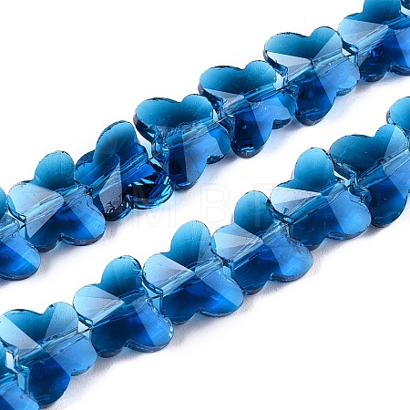 Transparent Glass Beads GLAA-Q066-10mm-B08-1