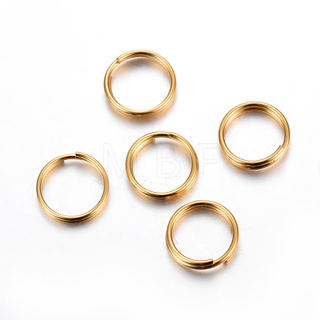 304 Stainless Steel Split Rings X-STAS-P223-22G-06-1
