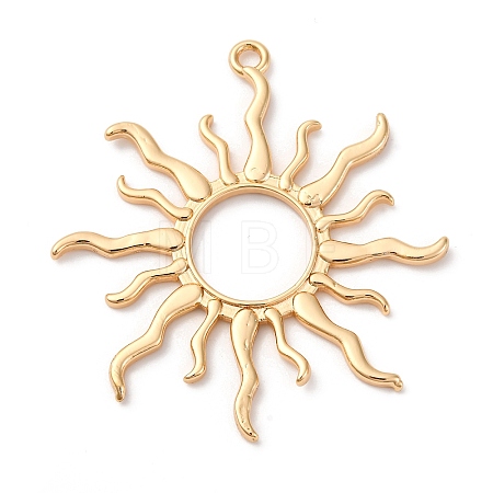 Brass Big Pendants KK-Z112-16G-1