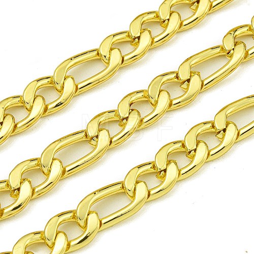 304 Stainless Steel Figaro Chains CHS-G036-10G-1