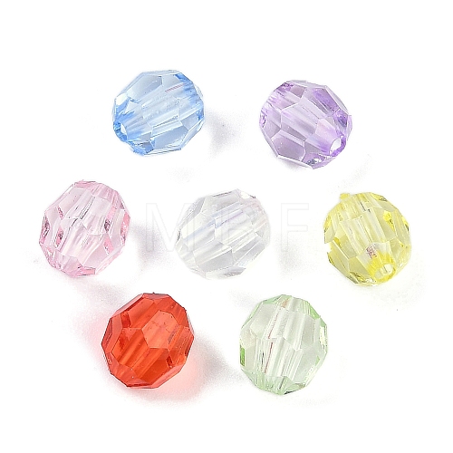 Transparent Acrylic Beads OACR-Q015-01A-1