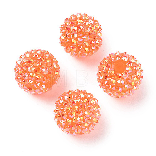 AB-Color Resin Rhinestone Beads RESI-S315-18x20-08-1