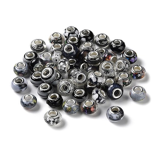 Resin European Beads RESI-G080-01J-1