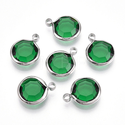 K9 Glass Charms GLAA-T023-37B-05-1