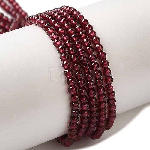 Natural Garnet Beads Strands G-B090-A20-03-1