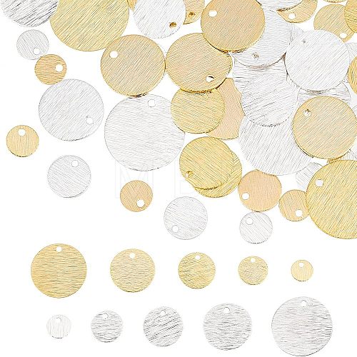   60Pcs 10 Style Brass Charms KK-PH0004-72-1