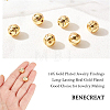 8Pcs Brass Enamel Beads KK-BC0007-14G-3
