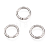 Non-Tarnish 304 Stainless Steel Sleeper Earrings EJEW-L256-01C-P-1