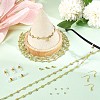 Daisy Flower Chain Bracelet & Necklace & Tassel Earrings & Eyeglass Chains Making Kit DIY-SC0021-73-4