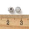 Brass Micro Pave Cubic Zirconia Beads KK-A236-08P-02-2