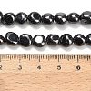 Synthetic Terahertz Stone Beads Strands G-K395-A13-01-5