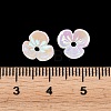 UV Plating Opaque Acrylic Bead Cap OACR-K001-44-3