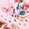 20Pcs Round Imitation Cat Eye Resin Beads RESI-YW0004-43A-4