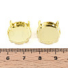 201 Stainless Steel Sew on Prong Settings STAS-T032-01-16mm-G-3