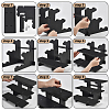 Rectangle PVC 3-Tier Gift Desktop Organizer Shelf AJEW-WH0609-952B-02-3