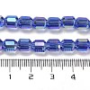 Electroplate Glass Beads Strands EGLA-D030-19H-4