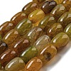 Natural Dragon Veins Agate Beads Strands G-A223-D11-01G-1