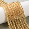 Natural Yellow Garnet Beads Strands G-Z129-C01-6mm-03-1