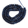 Dyed Natural White Jade Beads Strands G-T139-59A-02-2