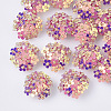 PVC Paillette Cabochons FIND-S321-01B-1