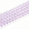 Baking Paint Transparent Glass Beads X1-DGLA-N006-6mm-05-1